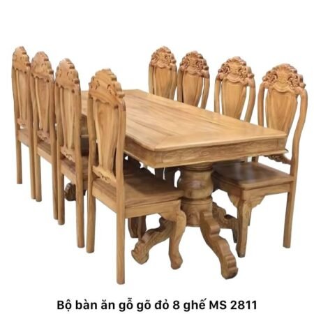 Bộ bàn ăn gỗ MS 2480