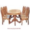 Bộ bàn ăn gỗ gỏ đỏ 8 ghế MS 9972 Giá bán = 32.000.000 đ