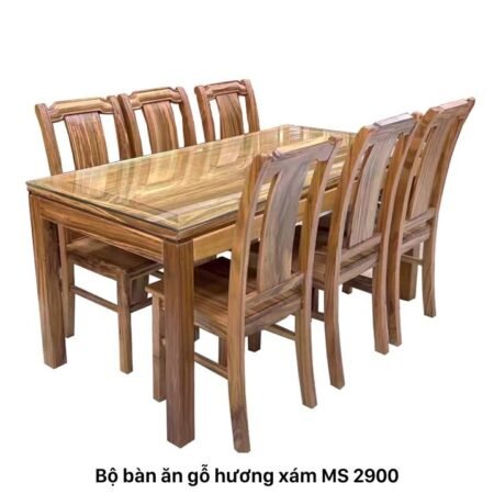 Bộ bàn ăn gỗ MS 2480