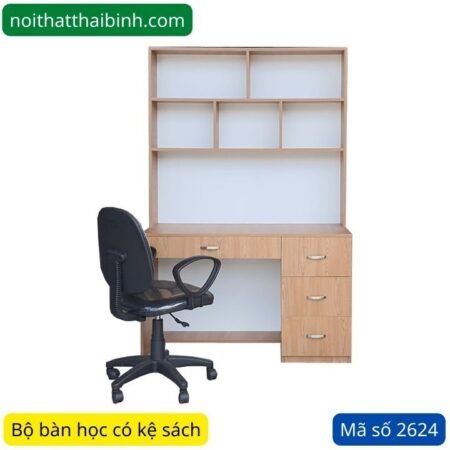 Bàn học kết hợp tủ quần áo MS 1931