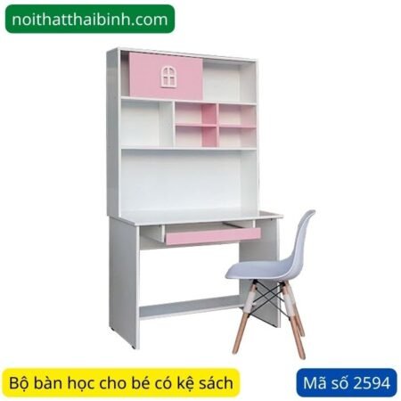 Bàn học kết hợp tủ quần áo MS 1931