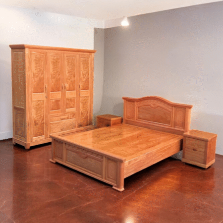 Bộ giường tủ gỗ đinh hương MS 3206