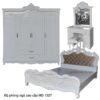 Bộ phòng ngủ đẹp màu trắng MS 1327 Giá bán= 29.300.000đ giảm còn= 26.000.000đ