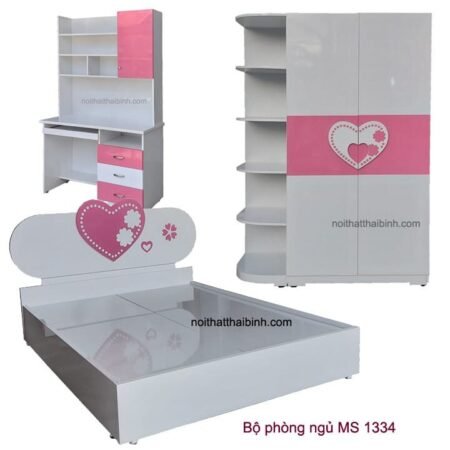 Bộ phòng ngủ hình Doremon MS 1420 Giá bán= 19.200.000đ giảm còn= 16.200.000đ