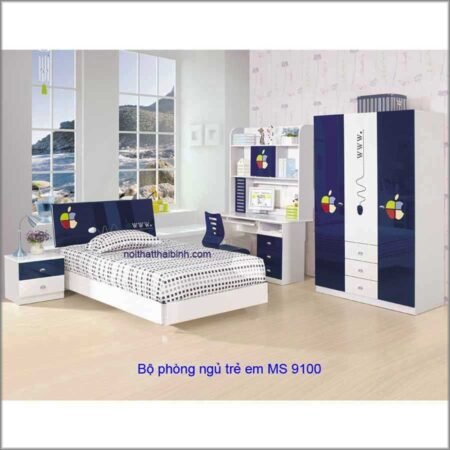 Bộ phòng ngủ hình Doremon MS 1420 Giá bán= 19.200.000đ giảm còn= 16.200.000đ