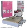 Bộ phòng ngủ trẻ em Hello kitty MS 1197 Giá bán = 15.600.000 đ
