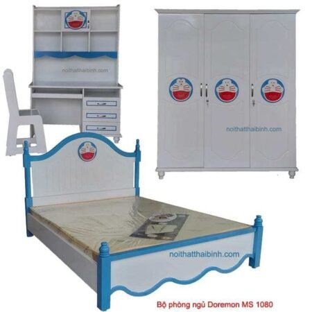 Bộ phòng ngủ hình Doremon MS 1420 Giá bán= 19.200.000đ giảm còn= 16.200.000đ