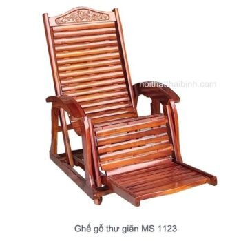 Ghế gỗ thư giãn MS 1123