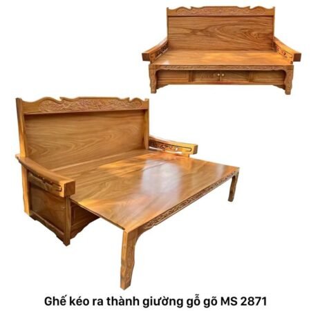 Giường gấp thành ghế MS 3079