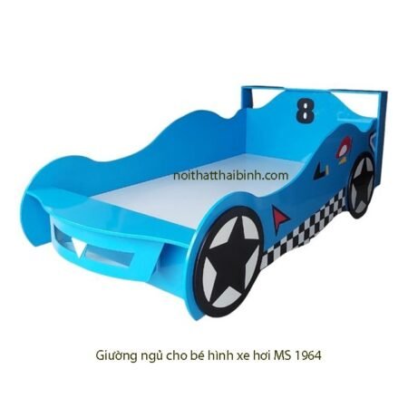 Giường ngủ hình xe ô tô 2 tầng MS 2825