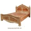 Giường gỗ gõ đỏ tự nhiên MS 1581 giá bán= 48,000,000đ giảm còn= 38,000,000đ