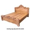 Giường ngủ gỗ gõ đỏ cao cấp MS 2909