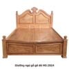 Giường ngủ gỗ gỏ đỏ tự nhiên cao cấp MS 2924