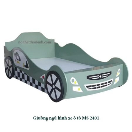 Giường ngủ hình xe ô tô 2 tầng MS 2825