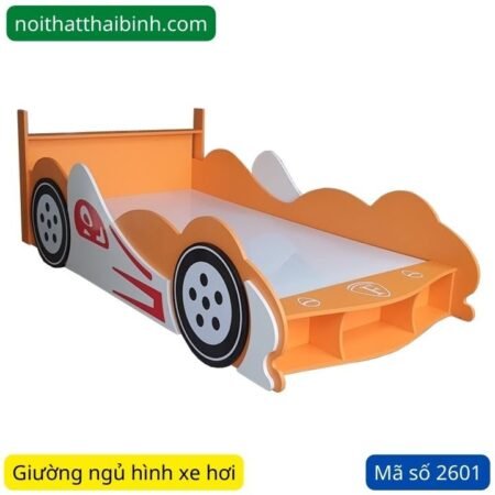 Giường ngủ hình xe ô tô 2 tầng MS 2825