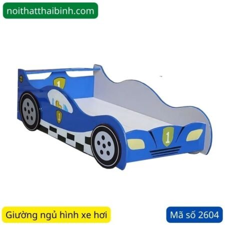 Giường ngủ hình xe ô tô 2 tầng MS 2825