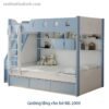 Giường tầng cho bé màu xanh MS 2009