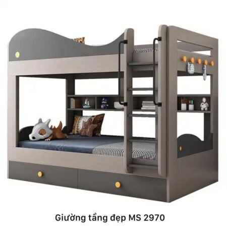 Giường tầng cầu trượt MS 3217