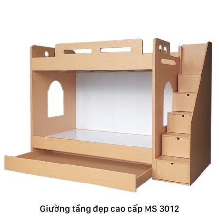 Giường tầng cầu trượt MS 3217