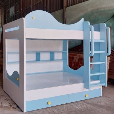 Giường 2 tầng gỗ MS 2777