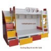 Giường tầng cho bé trai và gái MS 1258 Giá bán = 15.500.000đ giảm còn = 13.500.000đ