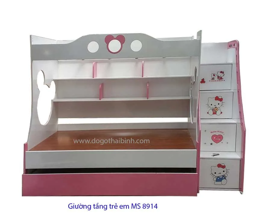 Giường tầng trẻ em MS 8914 2 Giường tầng trẻ em MS 8914