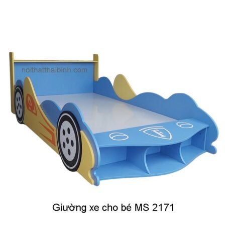 Giường ngủ hình xe ô tô 2 tầng MS 2825