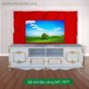 Kệ tivi dát vàng MS 1977