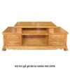 Kệ tivi gỗ gõ đỏ tự nhiên cao cấp MS 2916