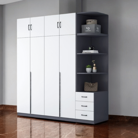 Mẫu tủ quần áo đẹp hiện đại MS 3207