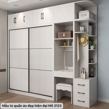 Tủ quần áo MS 1005 Giá bán = 7,500,000đ
