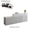 Quầy lễ tân đẹp cao cấp MS 2131
