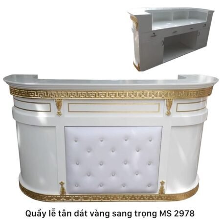 Bàn quầy tiếp tân MS 2570