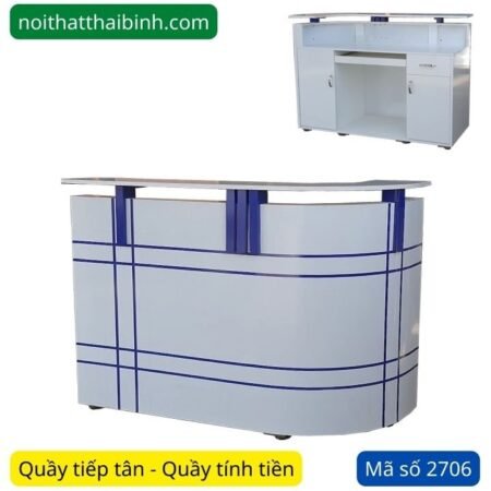 Bàn quầy tiếp tân MS 2570