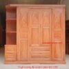 Tủ áo gỗ hương đá có kệ 4 cánh MS 2355