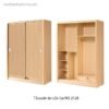 Tủ quần áo melamine MS 2128