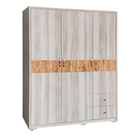 Tủ quần áo melamine đẹp MS 2141