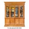 Mẫu tủ rượu gỗ đẹp gỗ gõ đỏ MS 2982