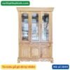 Tủ rượu gõ đỏ tự nhiên MS 2844