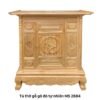 Tủ thờ gỗ gõ đỏ chạm chữ MS 2884 | GIAO HỎA TỐC TPHCM