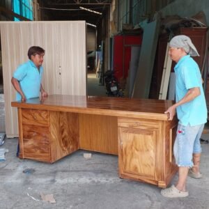 Bàn làm việc gỗ tự nhiên bền bỉ MS 3255