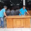 Bàn làm việc gỗ tự nhiên cao cấp MS 3423 2 Bàn làm việc gỗ tự nhiên cao cấp MS 3423