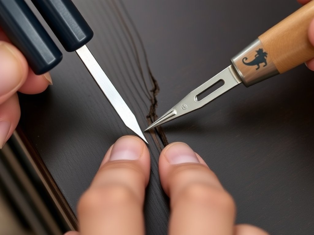 Cách Bảo Quản Đồ Gỗ Mun Tránh Bị Nứt Hiệu Quả 8 Dụng cụ sửa chữa nứt nhỏ trên gỗ mun Việt