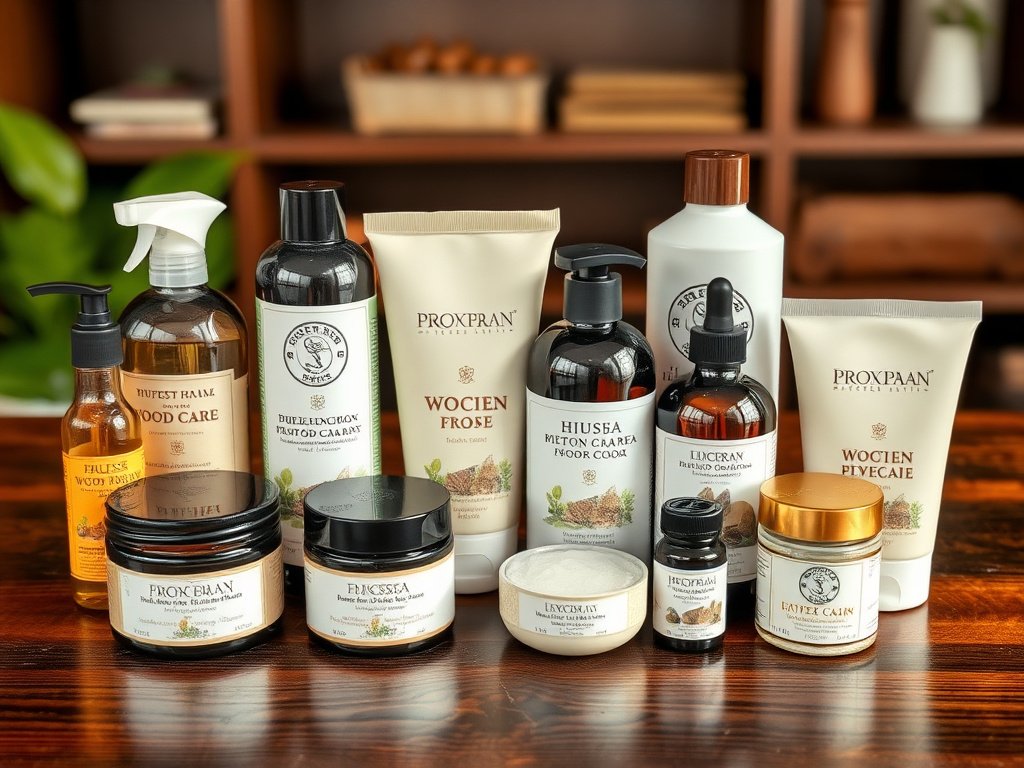 Cách Bảo Quản Đồ Gỗ Mun Tránh Bị Nứt Hiệu Quả 9 Sản phẩm chăm sóc gỗ trên bề mặt gỗ mun