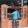 Tủ kệ tivi liền tủ rượu gỗ tự nhiên MS 2747 3 Tủ kệ tivi liền tủ rượu gỗ tự nhiên MS 2747