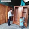 Tủ quần áo gỗ tự nhiên MS 3262