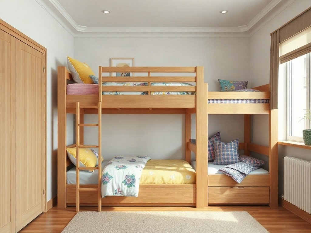 Tổng quan & Tầm quan trọng của mẫu giường 2 tầng trẻ em trong không gian sống - mẫu giường 2 tầng trẻ em