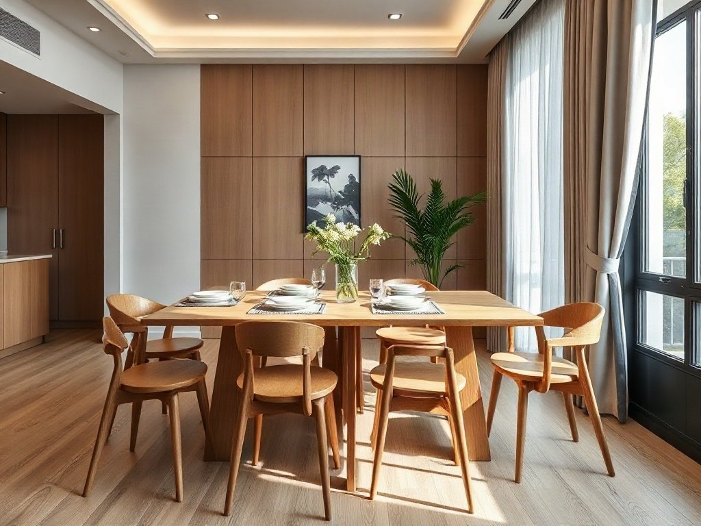 Khám Phá 7 Lợi Ích Của Bàn Ăn Gỗ Tự Nhiên – Sự Lựa Chọn Hoàn Hảo Cho Gia Đình 3 Tổng quan & Tầm quan trọng của bàn ăn gỗ tự nhiên trong không gian sống - 7 lợi ích của bàn ăn gỗ tự nhiên