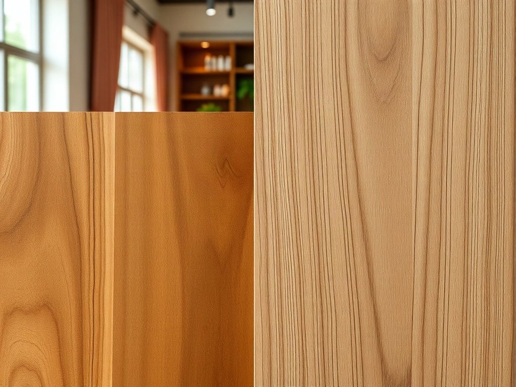 Khảo sát thực tế dòng gỗ thông dụng (Gỗ Sồi, Xoan đào, Óc chó) - mẹo bài trí kệ tivi cho phòng khách hiện đại