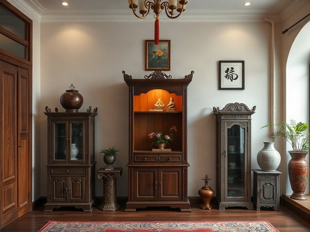Không đo đạc kỹ diện tích phòng trước khi đặt làm - Lợi ích đặt tủ thờ phòng khách